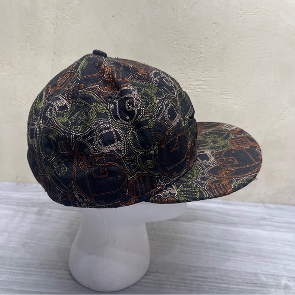 New Era 59Fifty Black Camo Stitch Houston Astros Baseball Fitted 7 1/8 Cap Hat - Picture 5 of 9